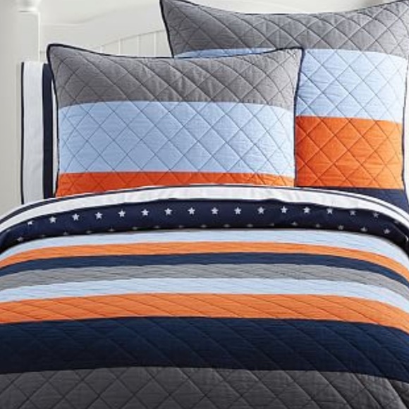 Pottery Barn Kids Bedding Pottery Barn Kids Navy Color Block Queen